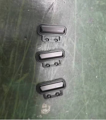Spray painted and electroplated products